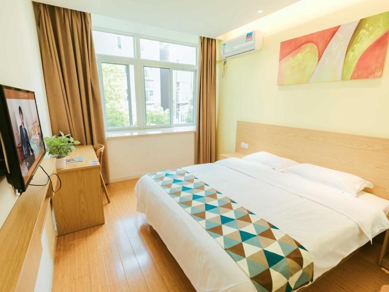 Shell Shanghai Jiadingbei Subway Station Shuping Road Hotel Eksteriør bilde